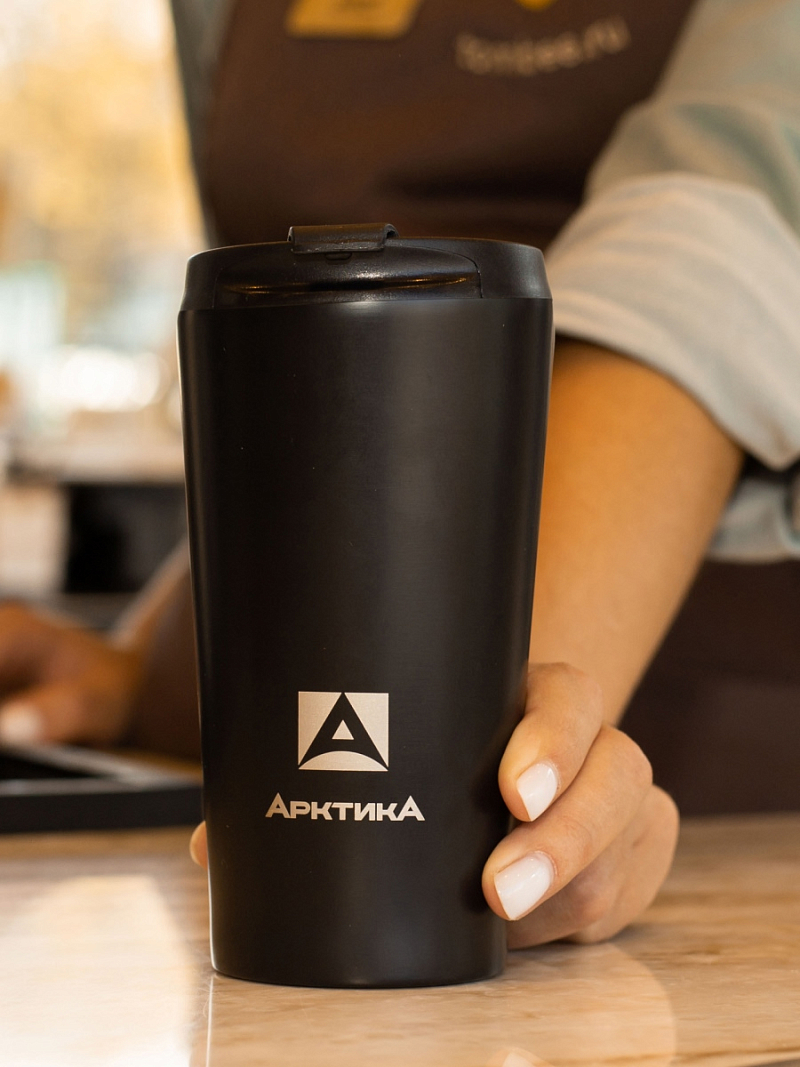 Термокружка серии 716 на 0.36л черная - 2