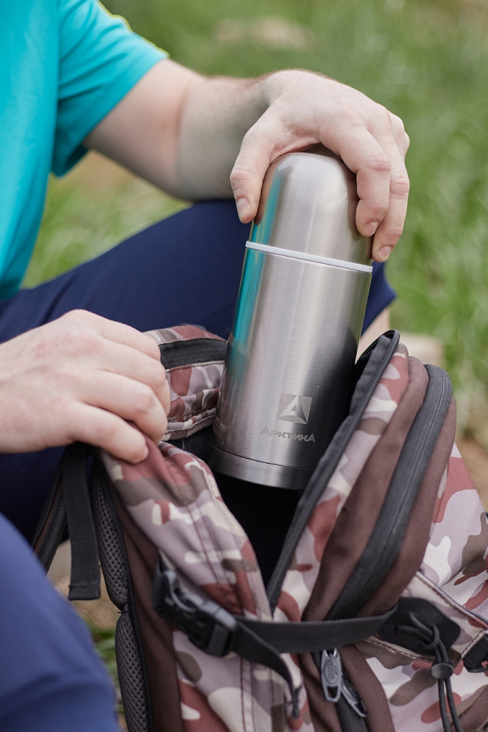 Термос серии 105 на 0.75л с лаковым покрытием и узким горлом - 4