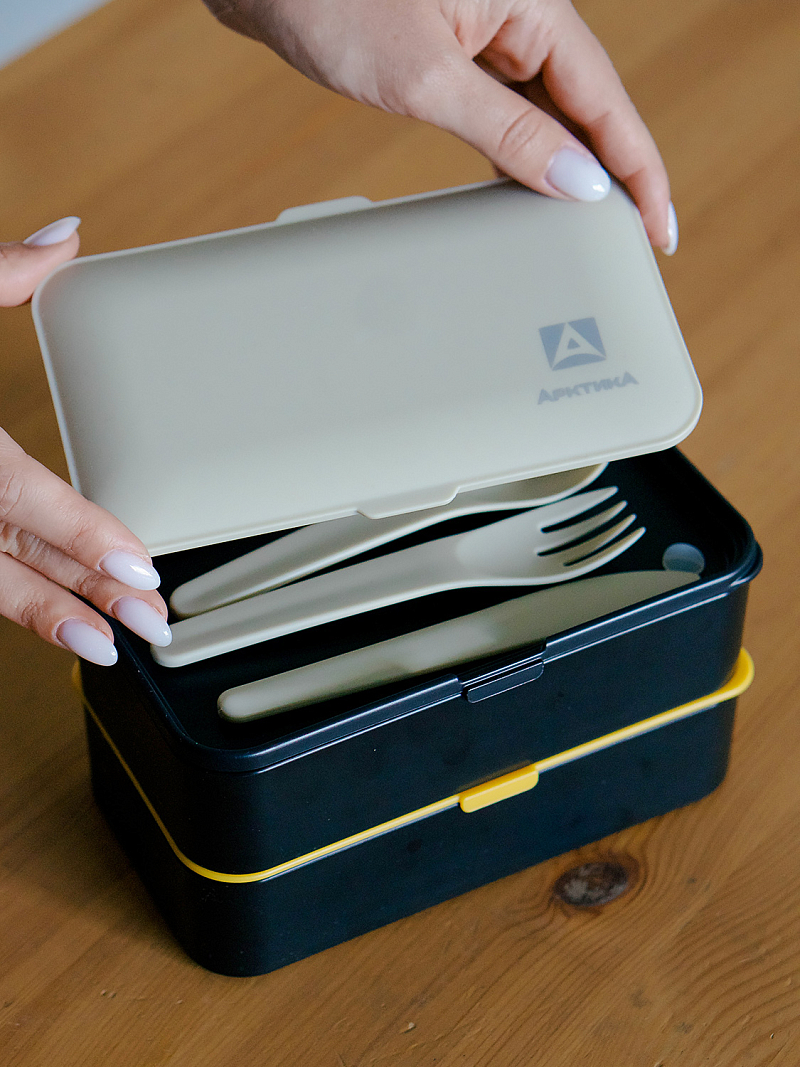 Ланч-бокс с 2 контейнерами на 1.2Л - 4 Ланч-бокс с 2 контейнерами на 1.2Л - 4