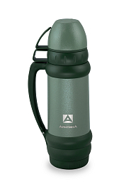 Зеленый термос 109 для напитков «ШТОРМ» на 1л