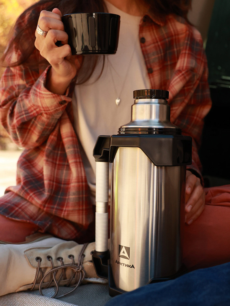 Стальной термос 110 «ТАЙГА» на 2.2л  - 2 Стальной термос 110 «ТАЙГА» на 2.2л  - 2