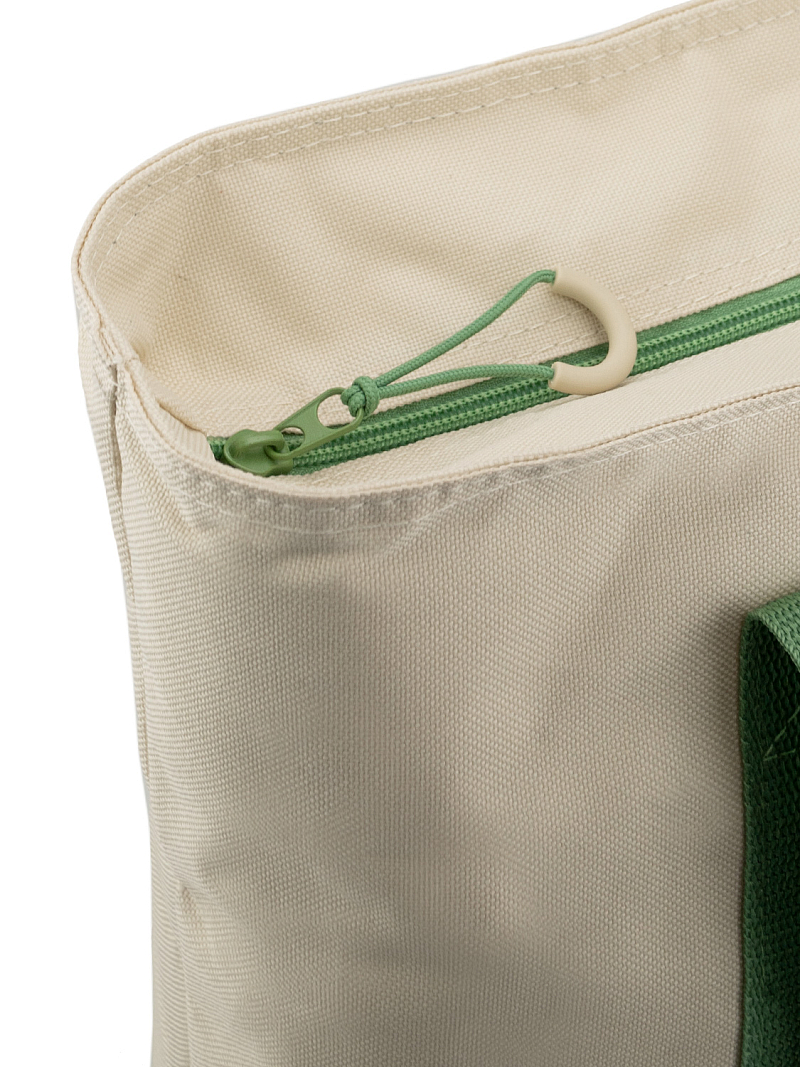 Термосумка шоппер 3400 зеленая на 17.5л - 11