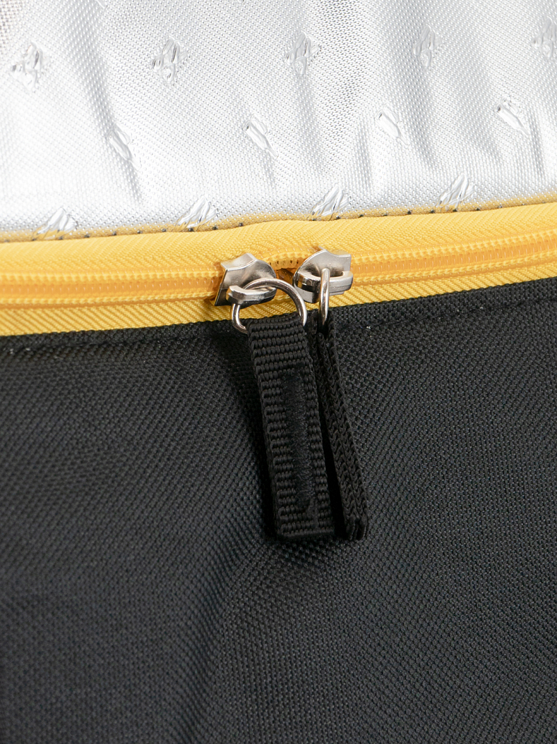 Черная сумка-холодильник 3001 классическая с люком на 20л - 4