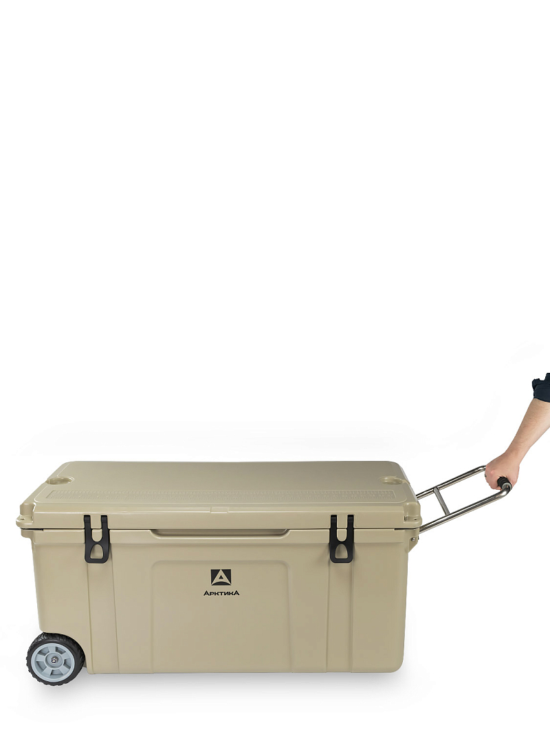 Бежевый термоконтейнер 2600 на 120 литров - 10