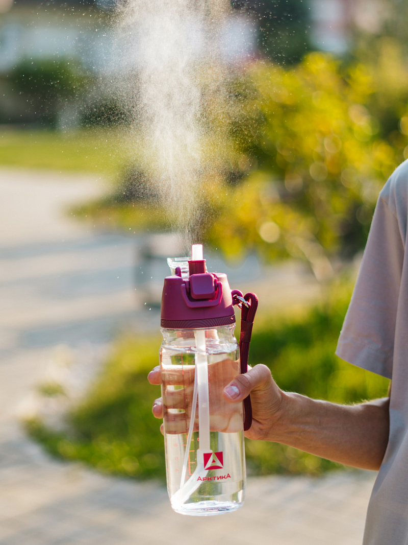 Тритановая бутылка 723 с распылителем на 0.8л - 3