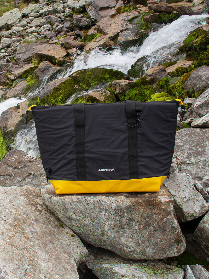 Термосумка 011 черная «Порт Мурманск» на 25л - 3