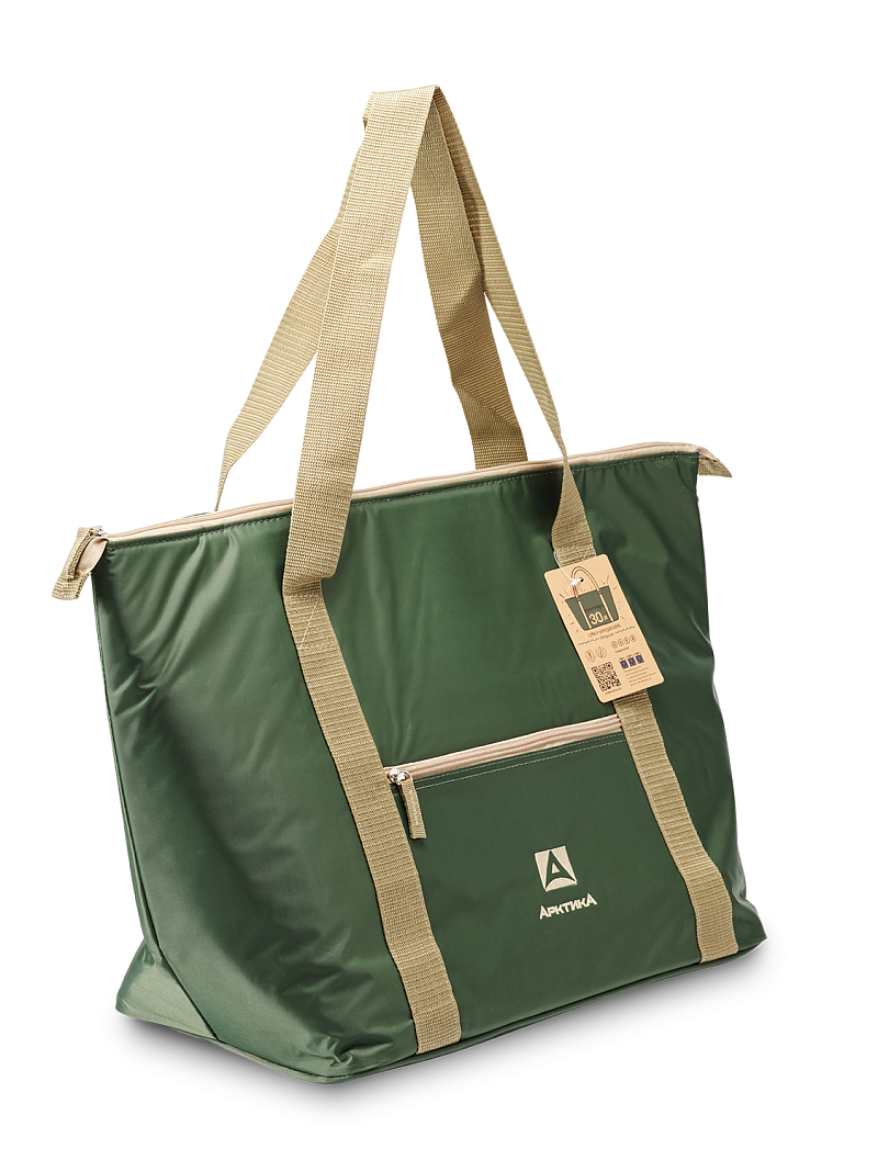 Зеленая сумка-холодильник 3100 на 30л - 1