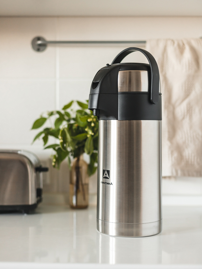 Термос 501 с помпой на 2.5л - 2