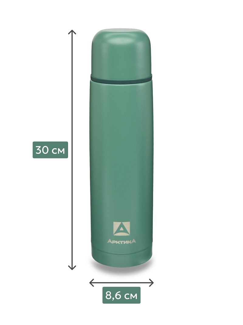 Термос серии 101 на 1л текстурный с узким горлом - 5