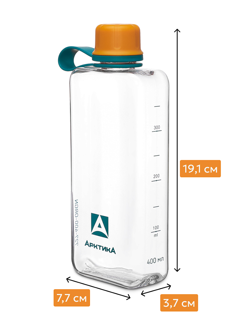 Тритановая бутылка 727 на 0.4л - 6 Тритановая бутылка 727 на 0.4л - 6