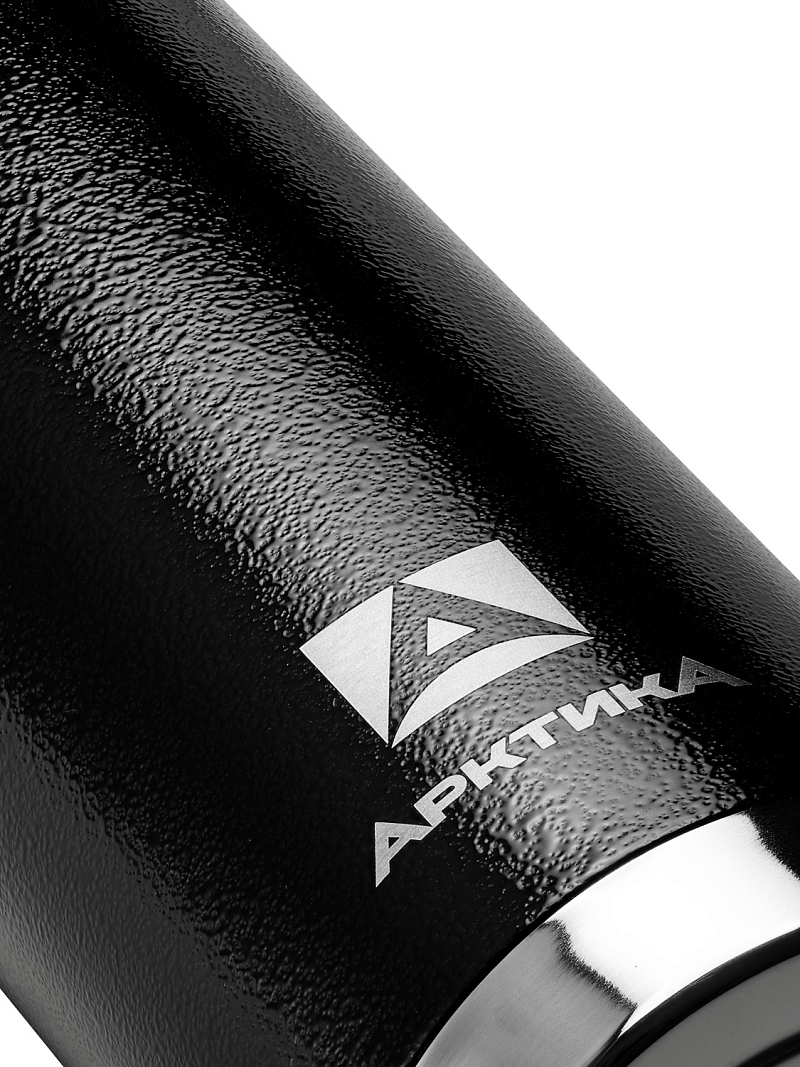 Черный термос 106 с узким горлом на 0.9л - 5