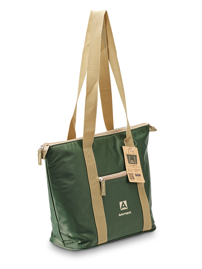 Зеленая сумка-холодильник 3100 на 10л - 1