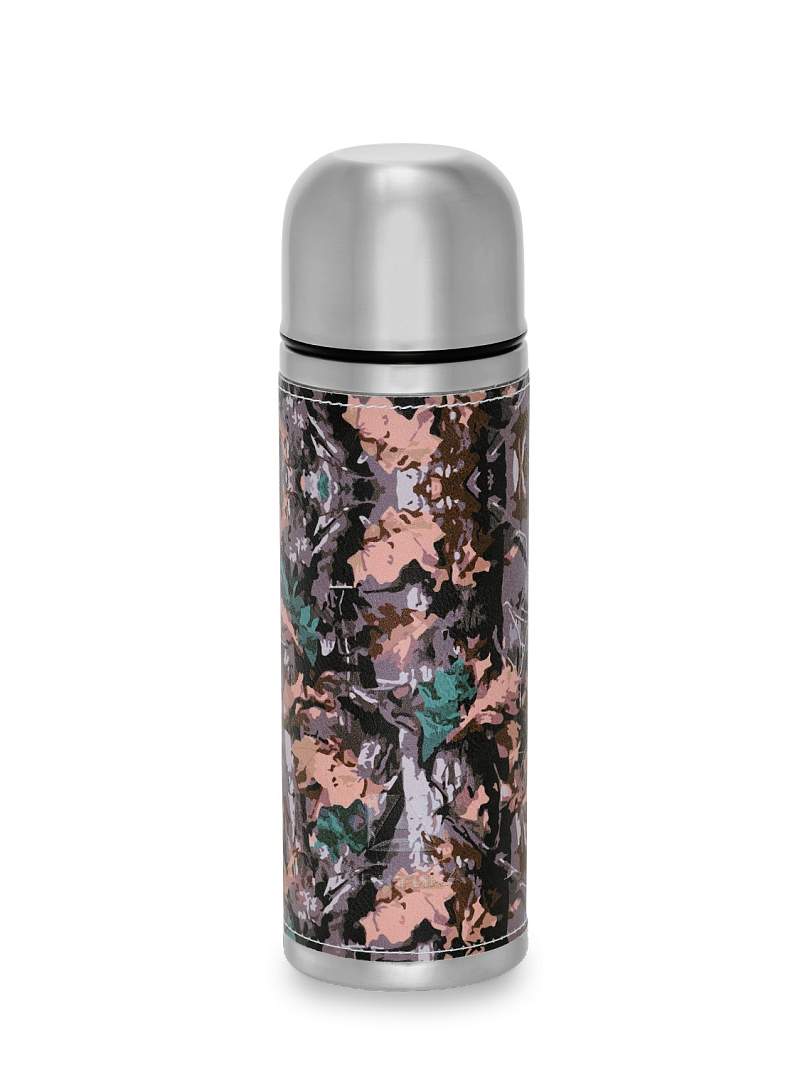 Термос с оплеткой из экокожи серии 108 на 0.7л - 1 Термос с оплеткой из экокожи серии 108 на 0.7л - 1