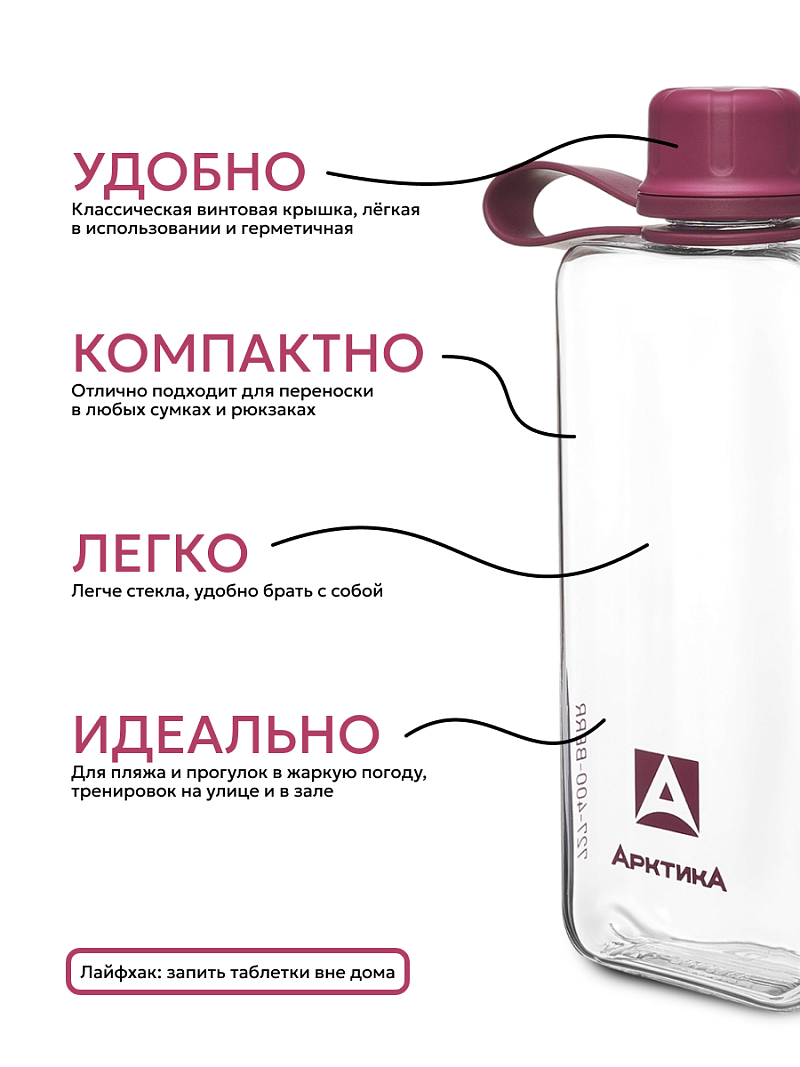 Тритановая бутылка 727 на 0.4л - 4