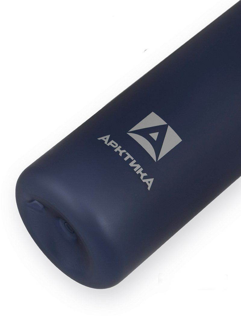 Питьевая бутылка 720 из тритана 0.5л, синяя матовая, с ситечком - 3