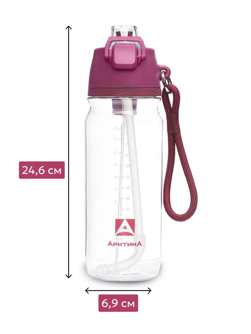 Тритановая бутылка 723 с распылителем на 0.8л - 6