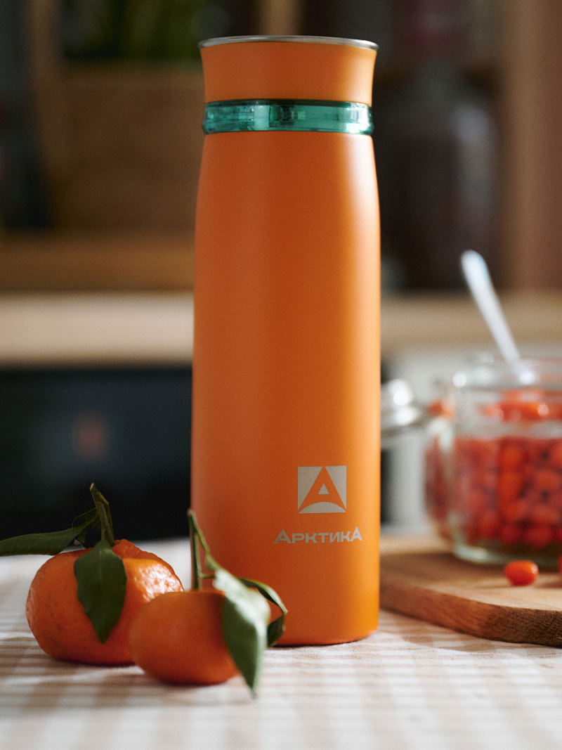 Термокружка 0.42л серии 715 «Морошка» с ситечком (уценка) - 5