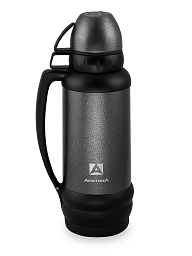 Черный термос 109 для напитков «ШТОРМ» на 1.8л