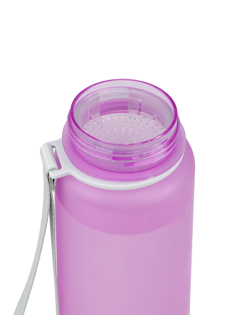 Питьевая бутылка 720 из тритана 1л, лавандовая матовая, с ситечком - 3