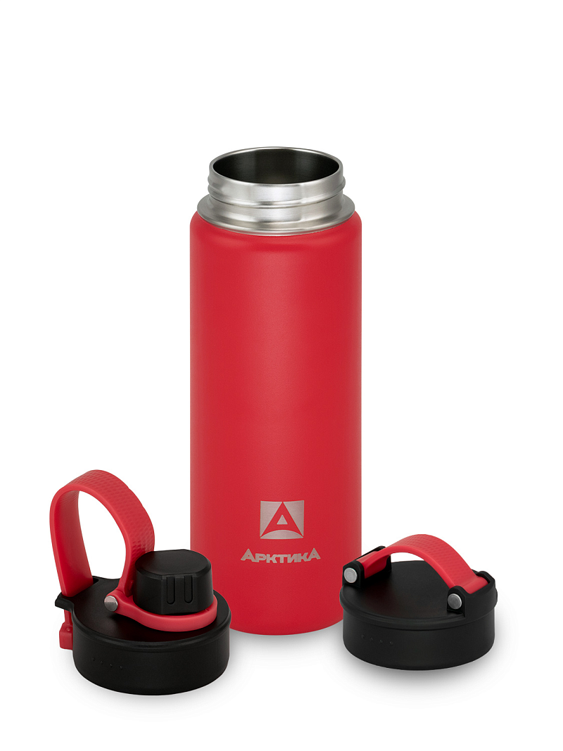 Красная термокружка 708 на 0.53л (уценка) - 1