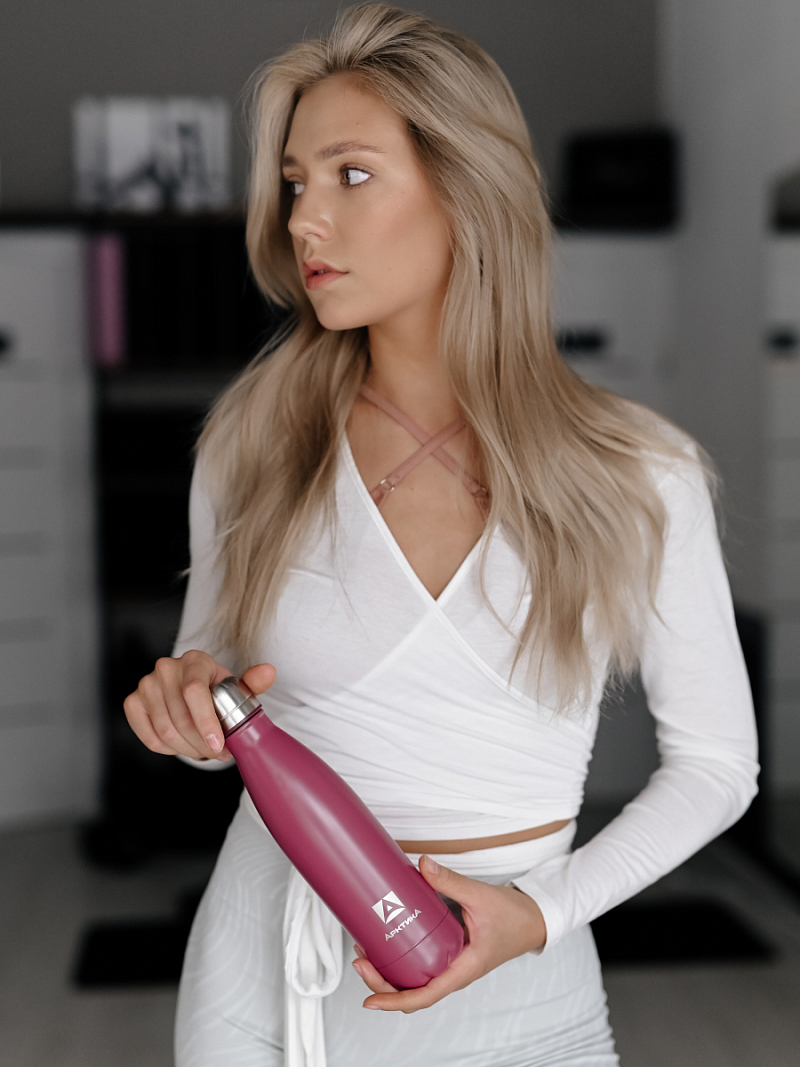 Термобутылка 0.33л серии 717 «Вишня» - 6