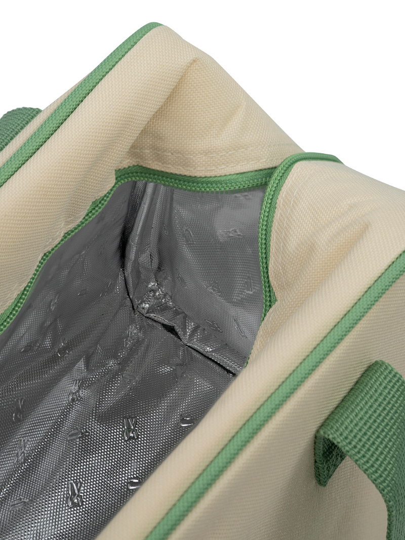 Термосумка 3300 для ланча зеленая на 7.5л - 4