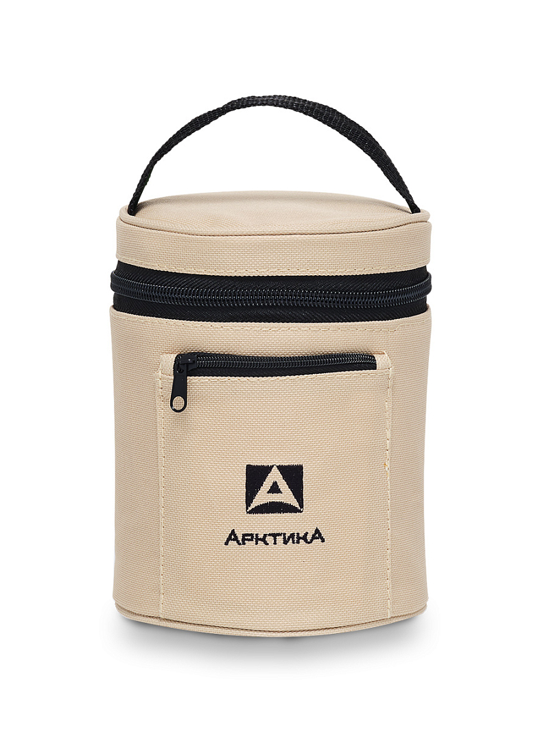 Термос 301 с широким горлом и чехлом на 0.5л  - 5