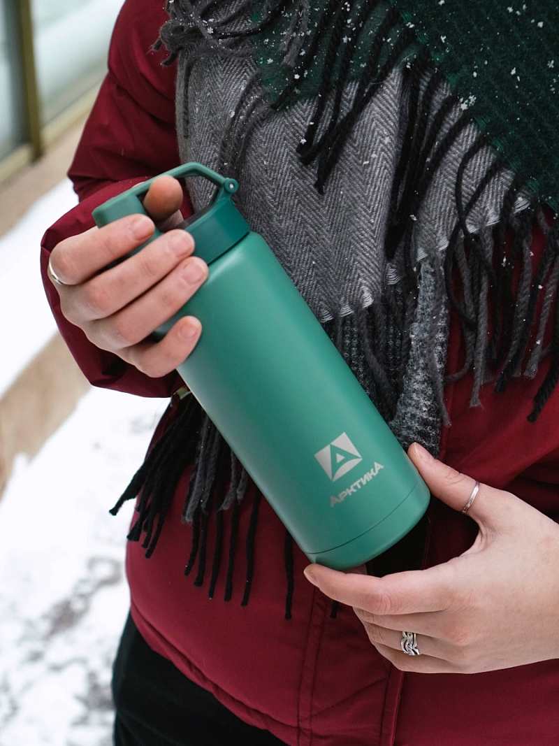 Термокружка 0.5л серии 702 «Хвоя» с ситечком - 4