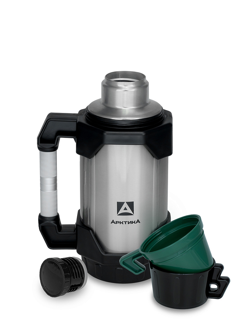 Термос серии 110 «ТАЙГА» на 1.5л с двумя чашками - 3