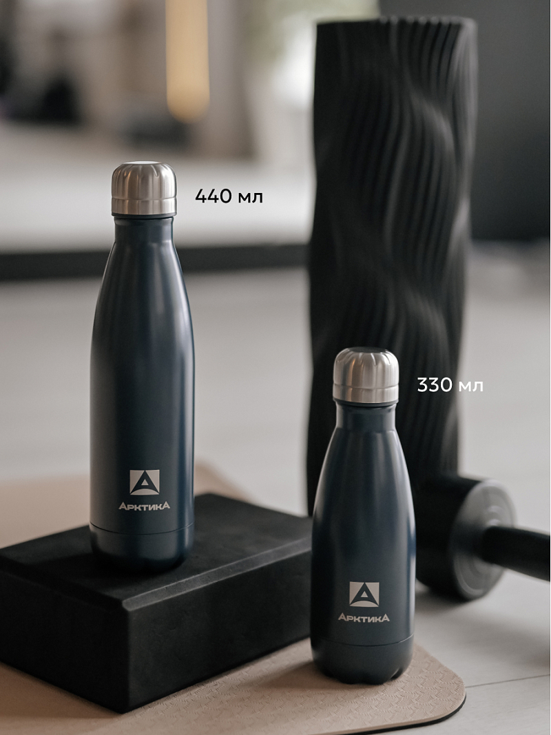 Термобутылка 0.33л серии 717 «Индиго» - 2