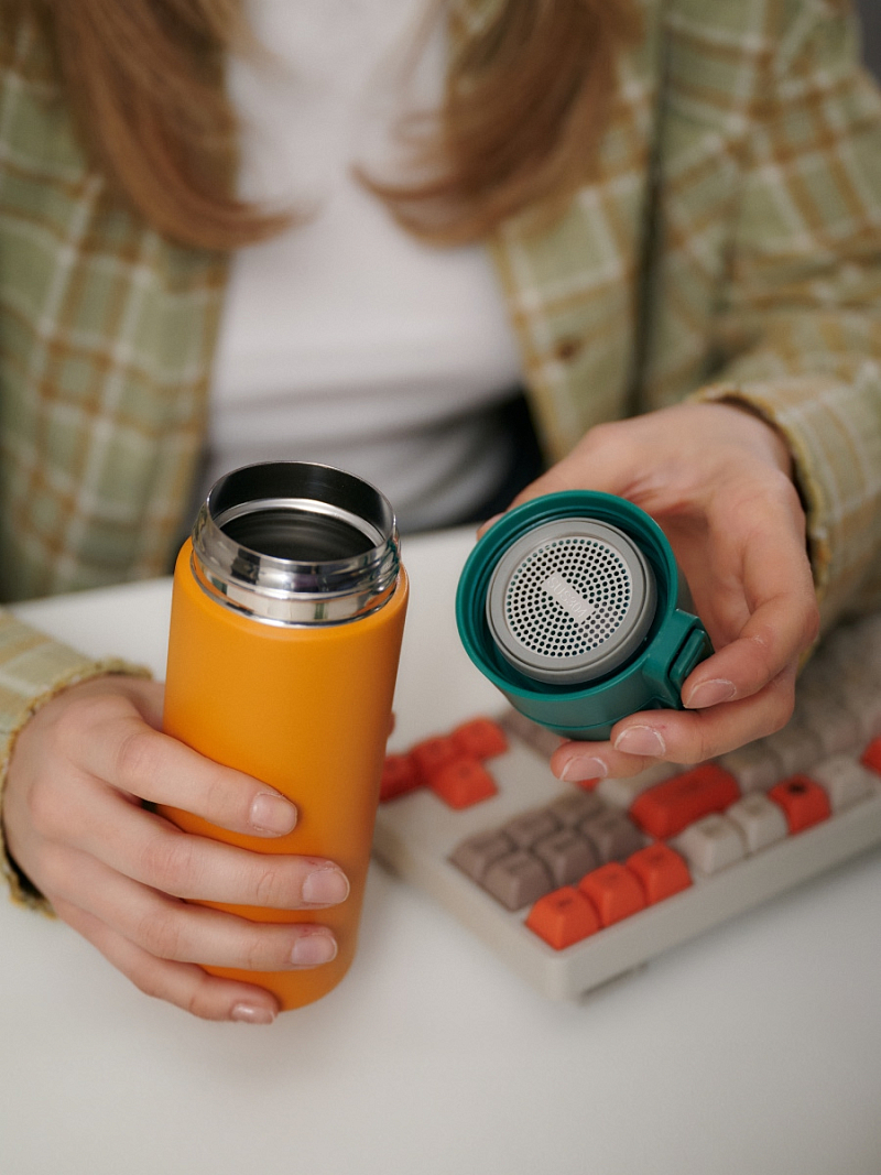 Термокружка 0.35л серии 703 «Морошка» с ситечком - 7