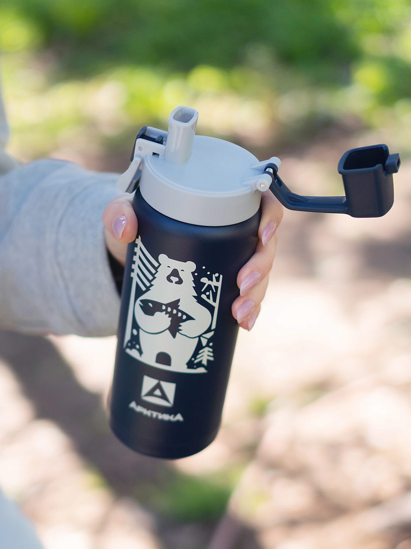 Термокружка серии 702 «Сититерм» «Медведь» на 0.5л - 4