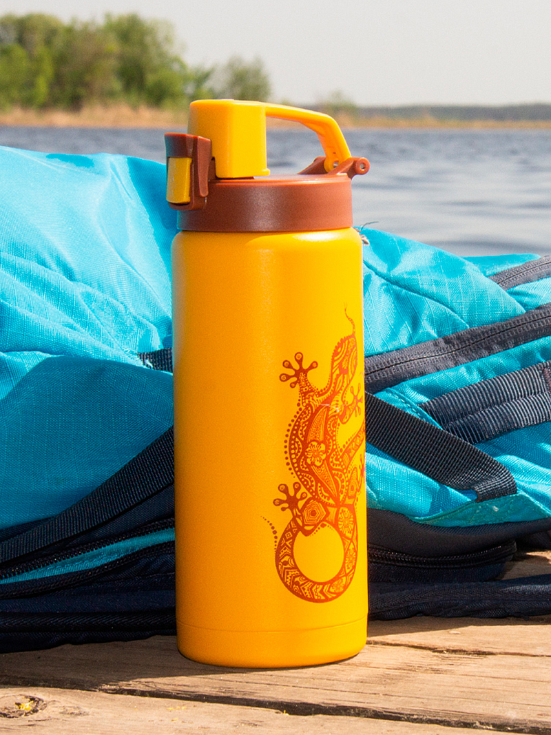 Термокружка 0.5л серии 702 «Сититерм» «Ящер» (уценка) - 3