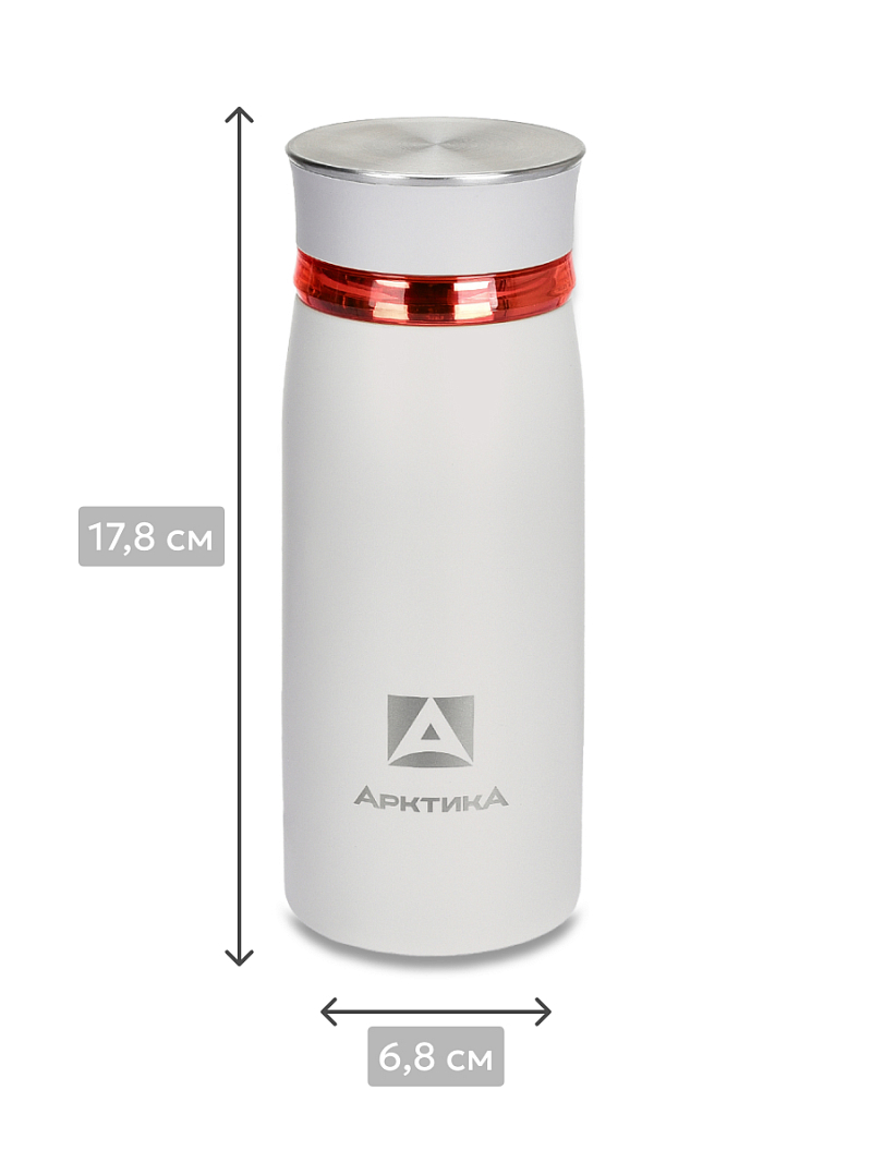 Термокружка 0.32л серии 715 «Арктика» с ситечком - 5