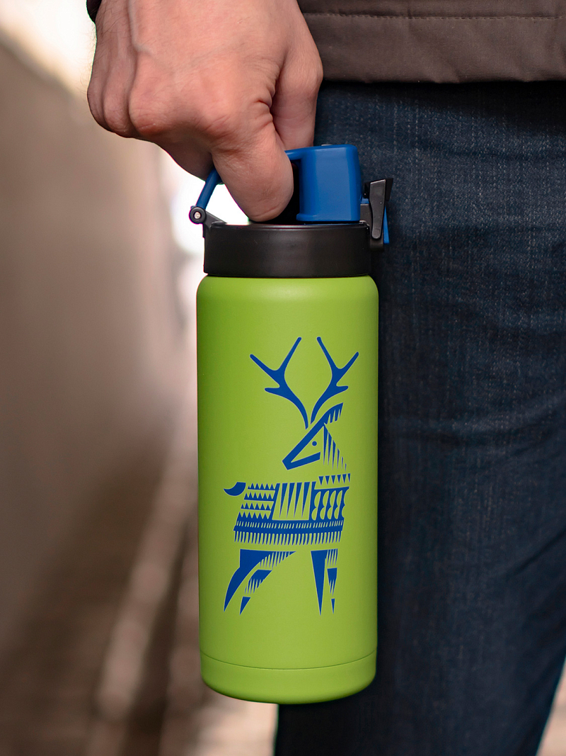 Термокружка 0.5л серии 702 «Сититерм» «Олень» (уценка) - 3