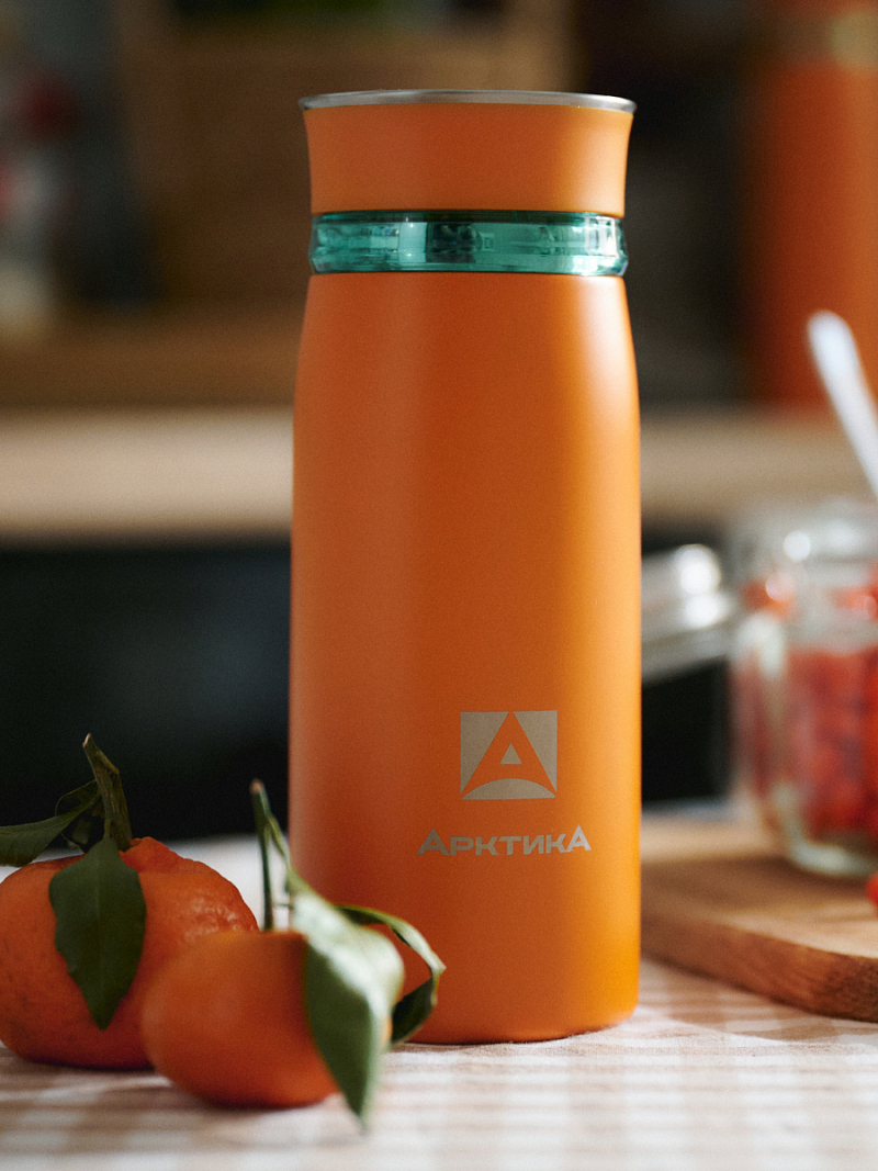 Термокружка 0.32л серии 715 «Морошка» с ситечком (уценка) - 5