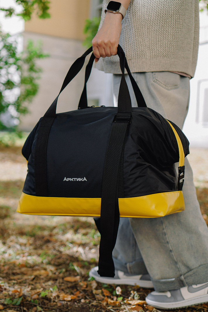 Термосумка 011 черная «Порт Мурманск» на 25л - 8