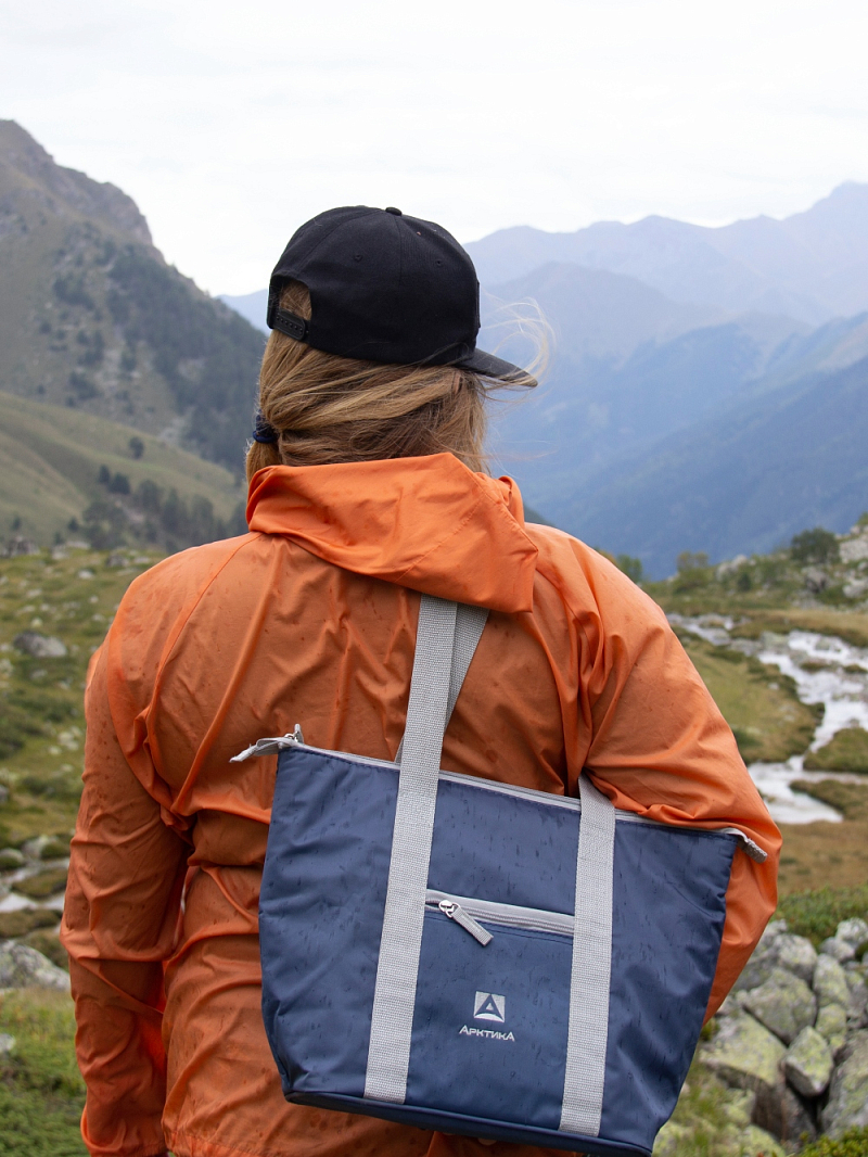 Синяя сумка-холодильник 3100 на 10л - 2