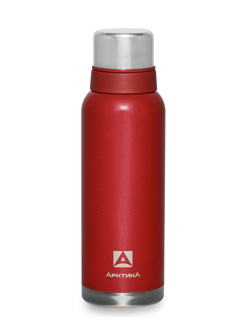 Красный термос 106 с узким горлом на 1.2л - 1 Красный термос 106 с узким горлом на 1.2л - 1