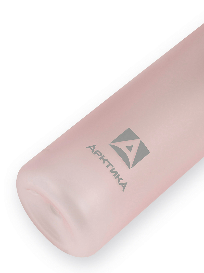 Питьевая бутылка 720 из тритана 0.5л, розовая матовая, с ситечком - 14