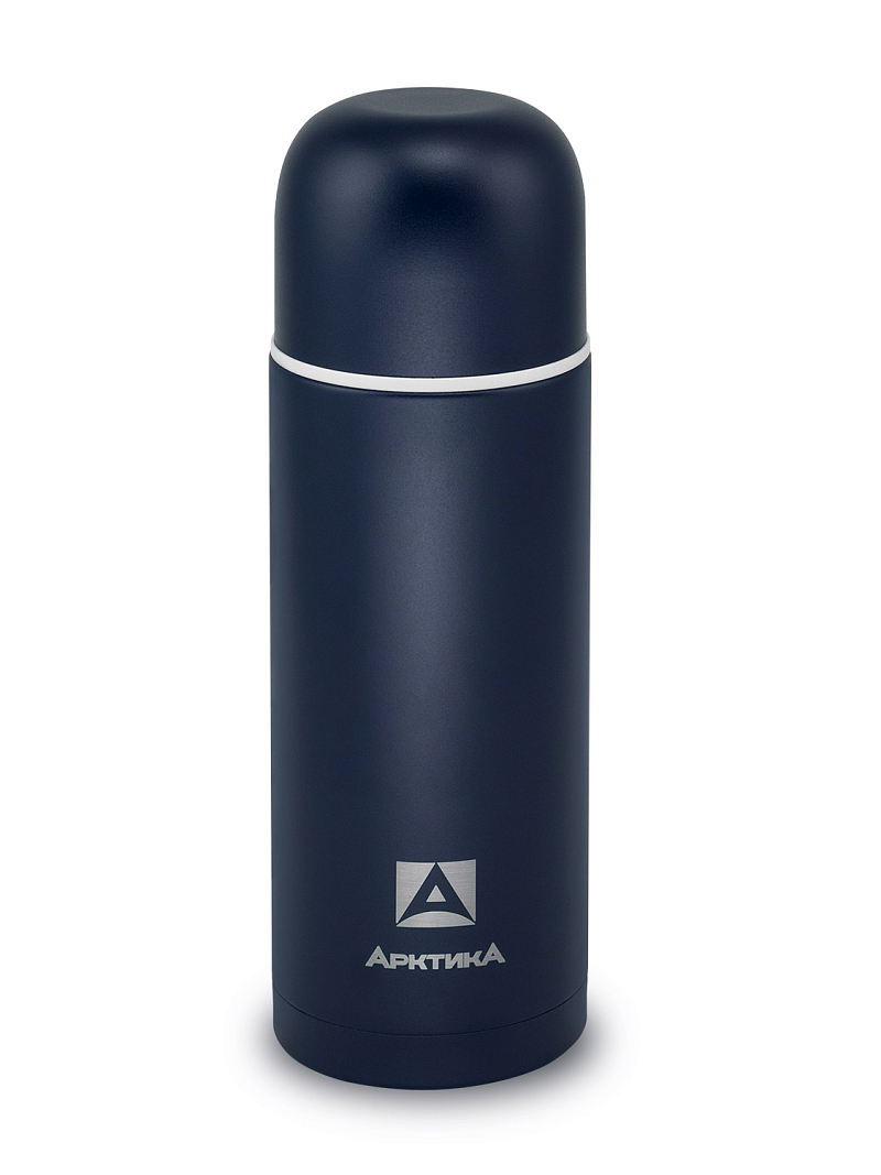 Термос серии 105 на 1л синий с узким горлом - 1