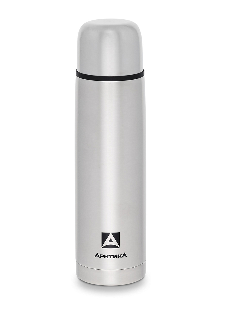 Термос серии 101 на 1л стальной с узким горлом - 1