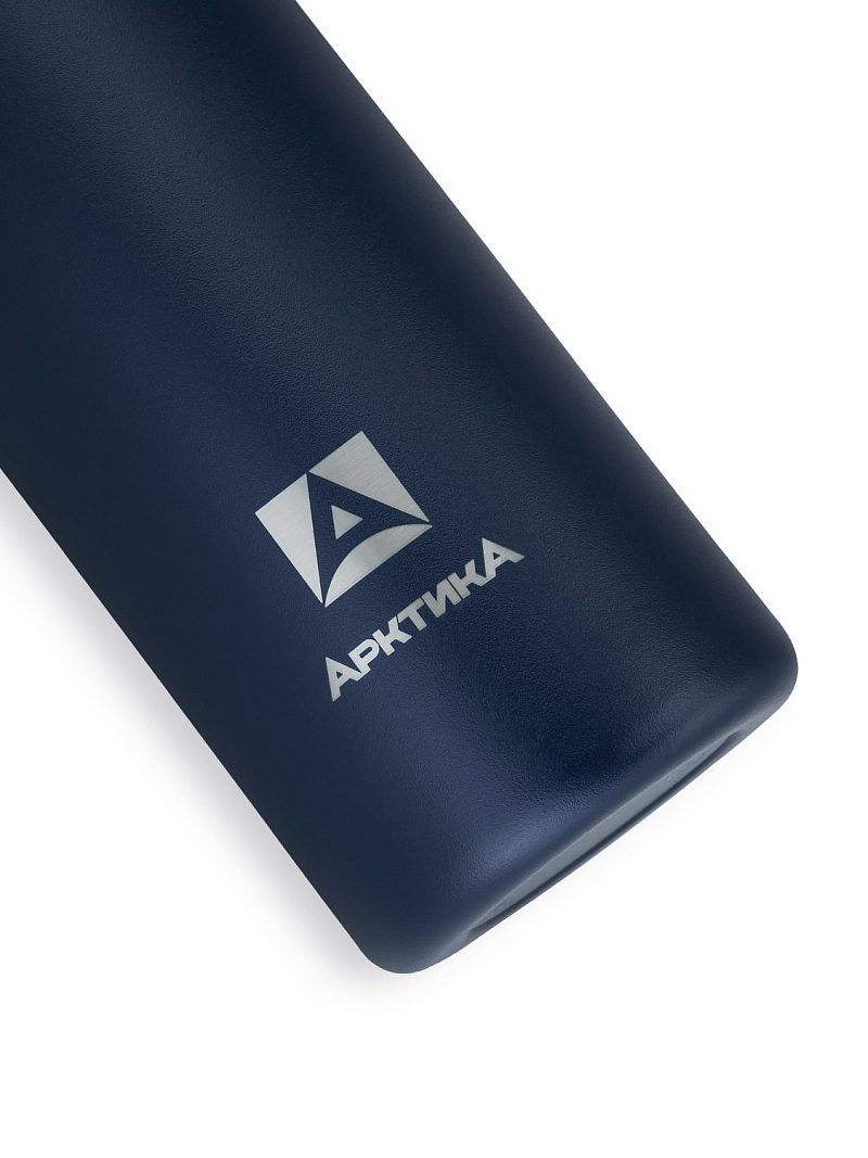 Термокружка серии 708 на 0.7л синяя со спортивной крышкой - 7