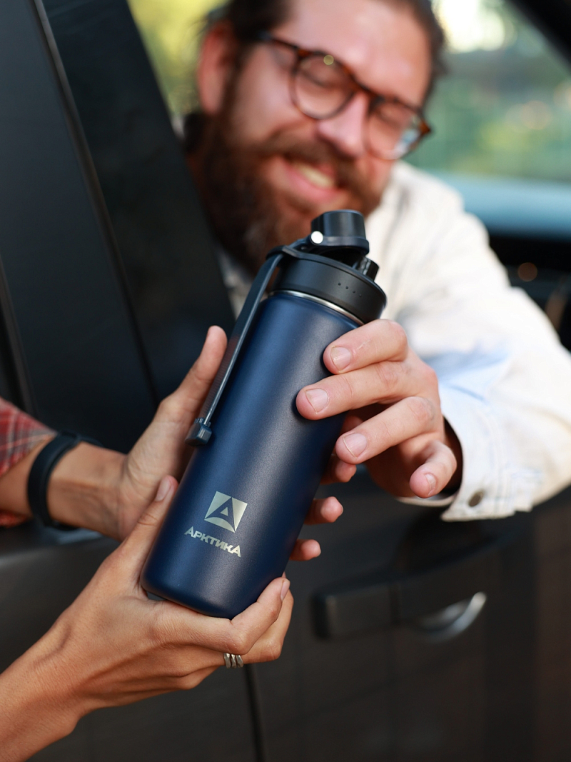 Термокружка серии 708 + спортивная крышка на 0.53л - 2