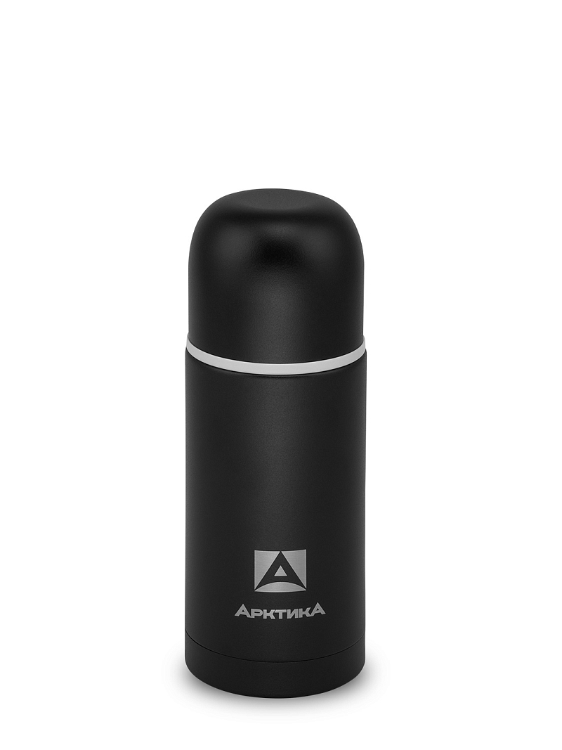 Термос серии 105 на 0.5л черный с узким горлом - 1