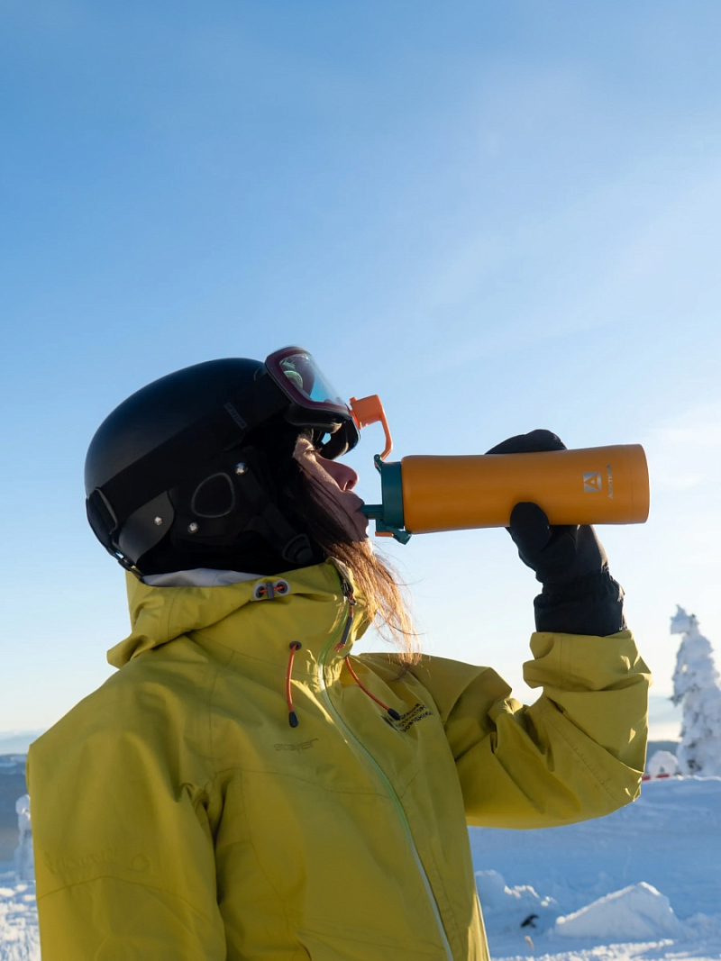 Термокружка 0.75л серии 702 «Сититерм» «Морошка» с ситечком (уценка) - 3