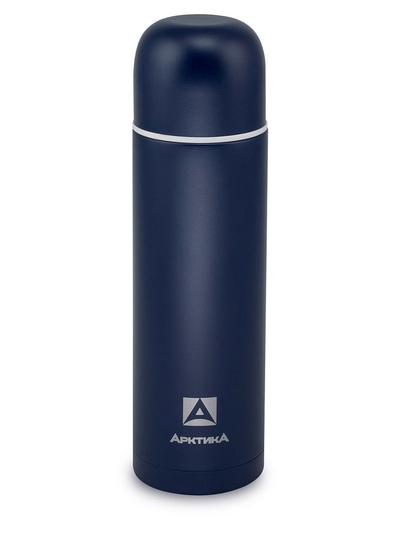 Термос серии 105 на 1.2л синий с узким горлом - 1