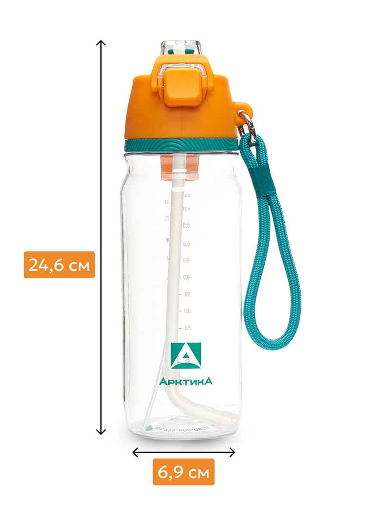 Тритановая бутылка 723 с распылителем на 0.8л - 6