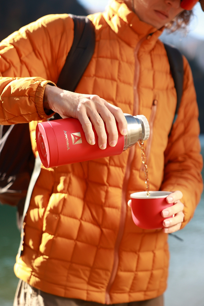 Красный термос 105 с узким горлом на 0.5л - 6 Красный термос 105 с узким горлом на 0.5л - 6