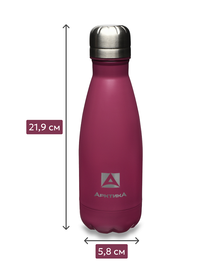 Термобутылка 0.33л серии 717 «Вишня» - 5